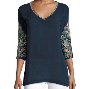 Johnny Was Nina Blouse – Blue – M